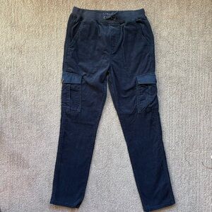 Boys Mini Boden Cotton Corduroy Cargo Pants sz 11